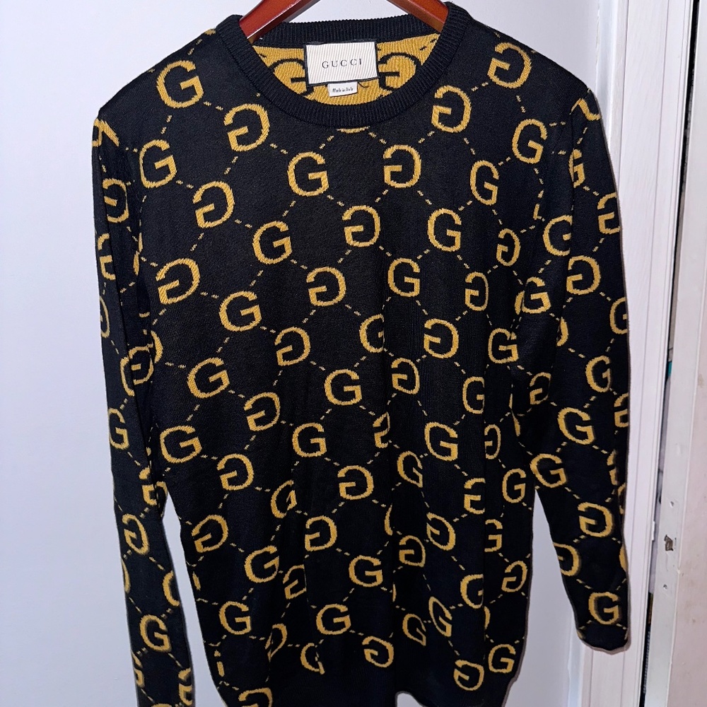 GG Wool Jacquard Sweater